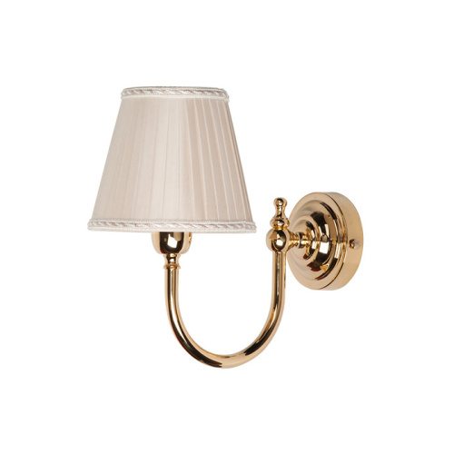 картинка TW Bristol 029, настенная лампа светильника с круглым  основанием 8.5см, цвет: золото (без абажура) от магазина Сантехстрой
