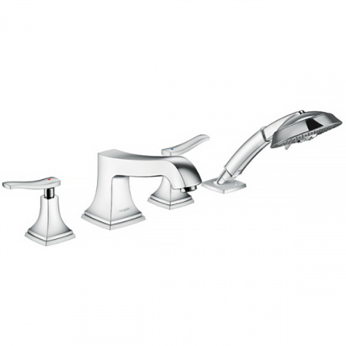 картинка смеситель для ванны hansgrohe 31441000 хром