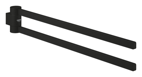 картинка 41219KF0 Selection Держатель для полотенца, поворотный, фантомный чёрный от магазина Сантехстрой