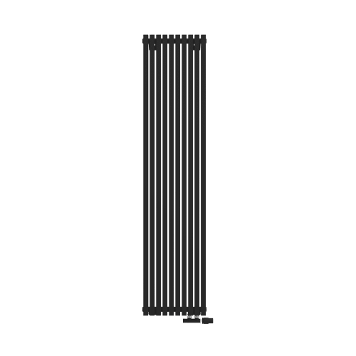 картинка Радиатор КЗТО QUADRUM 30 V 1- 1750-10 R RAL1T103S9005 (черный матовый муар) от магазина Сантехстрой
