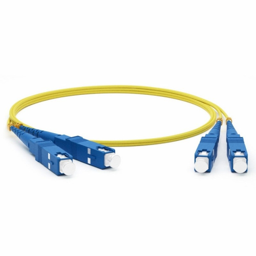 картинка Патч-корд оптический соединительный (SM),  9/125 (OS2), SC/UPC-SC/UPC, (Duplex), LSZH,  3м от магазина Сантехстрой
