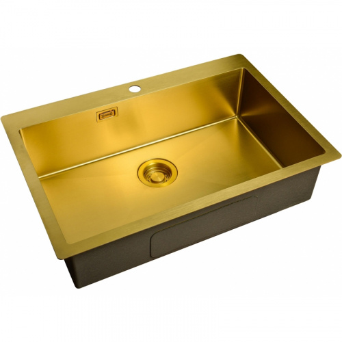 картинка Кухонная мойка ZorG Light Bronze ZL R 750510 BRONZE Бронза от магазина Сантехстрой