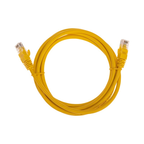 картинка Патч-корд U/UTP CAT 6, RJ45-RJ45, 26AWG, LSZH,  желтый,  2м REXANT от магазина Сантехстрой