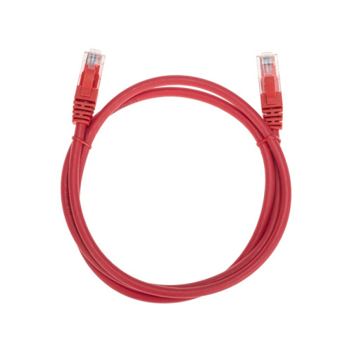 картинка Патч-корд U/UTP CAT 6, RJ45-RJ45, 26AWG, LSZH,  красный,  1м REXANT от магазина Сантехстрой