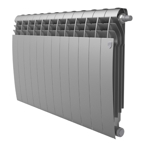 картинка Радиатор Royal Thermo BiLiner 500 Silver Satin VR80 - 12 секц. от магазина Сантехстрой