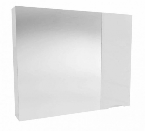 картинка Зеркало-шкаф АВН Латтэ 80 белый (41.19 (1)) от магазина Сантехстрой