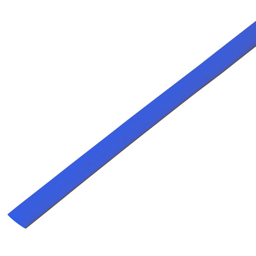 картинка Трубка термоусаживаемая ТУТ 10,0/5,0мм,  синяя,  упаковка 50 шт.  по 1м,  PROconnect от магазина Сантехстрой