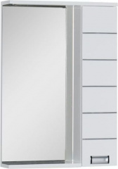 картинка Зеркало-шкаф Aquanet Доминика 60 LED белый от магазина Сантехстрой