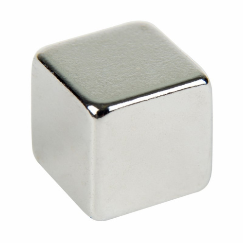 картинка Неодимовый магнит куб 8х8х8 мм сцепление 3,7 кг (Упаковка 4 шт) Rexant от магазина Сантехстрой