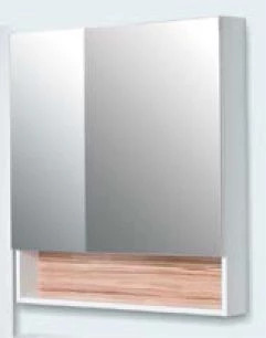 картинка Зеркало-шкаф АВН Домино 80 белый (57.24 (3)) от магазина Сантехстрой
