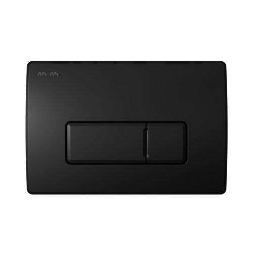 картинка I048038 Pro M, клавиша для инсталляции пневматическая, пластик, черный матовый от магазина Сантехстрой
