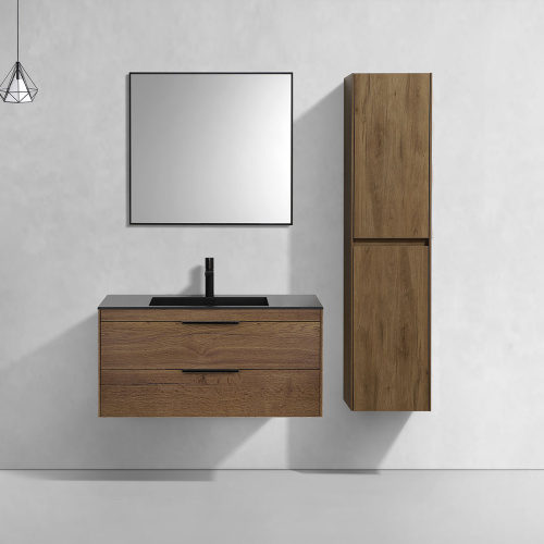 картинка Тумба под раковину Chiara 2D 1000 T.Oak от магазина Сантехстрой