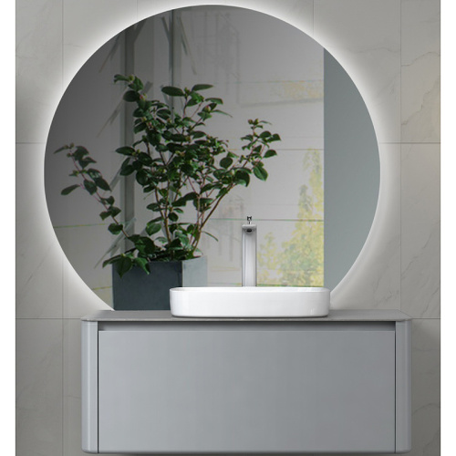картинка Комплект мебели для ванной Black&White Universe U915.1000 100 9151000 подвесной Glossy light grey от магазина Сантехстрой