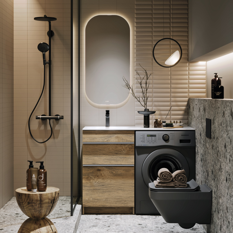 картинка Напольная тумба 115 см от магазина Сантехстрой