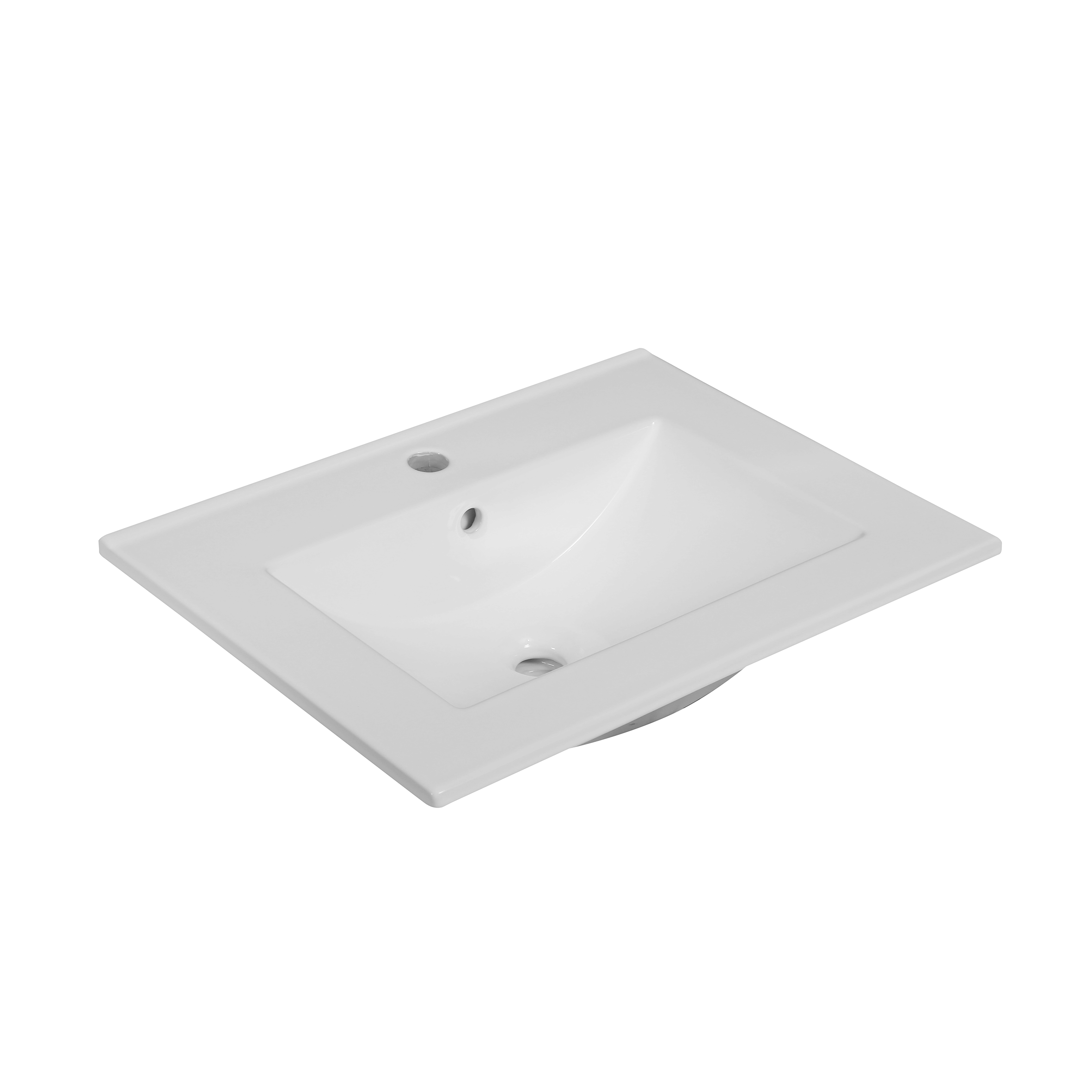 картинка Раковина накладная Oliveeka S60 белая от магазина Сантехстрой