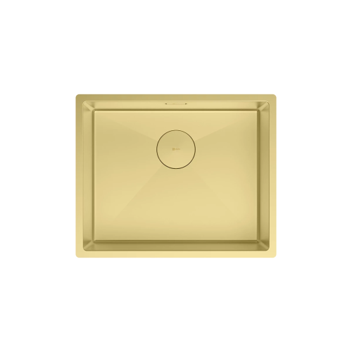 картинка Кухонная мойка Lemark OLANGA 540 прямоугольная из нержавеющей стали цвет: светлое золото (9938126) от магазина Сантехстрой