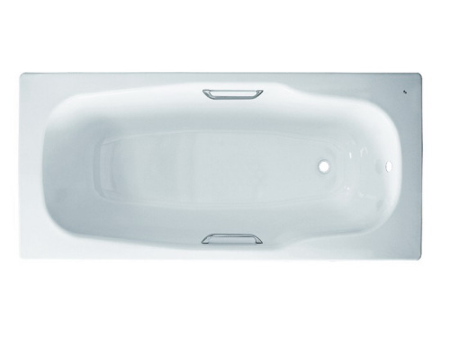 картинка Ванна стальная BLB ATLANTICA HG 180х80, с отверстиями для ручек от магазина Сантехстрой