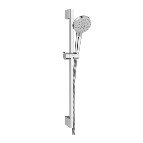 картинка HG Vernis Blend Душевой набор Vario 650 мм (ручной душ, держатель для душа, шланг для душа 1,60 м), цвет: хром от магазина Сантехстрой