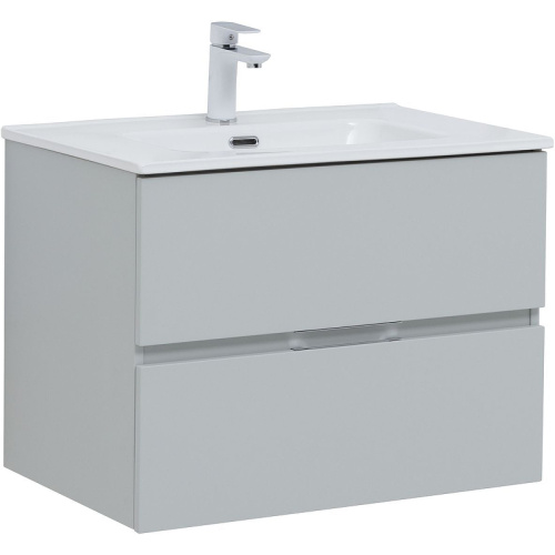 картинка Тумба под раковину Aquanet 303907 Серая от магазина Сантехстрой