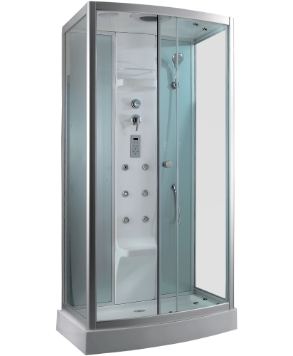 картинка Душевая кабина Timo Lux 110*95*230  (TL-1501) от магазина Сантехстрой