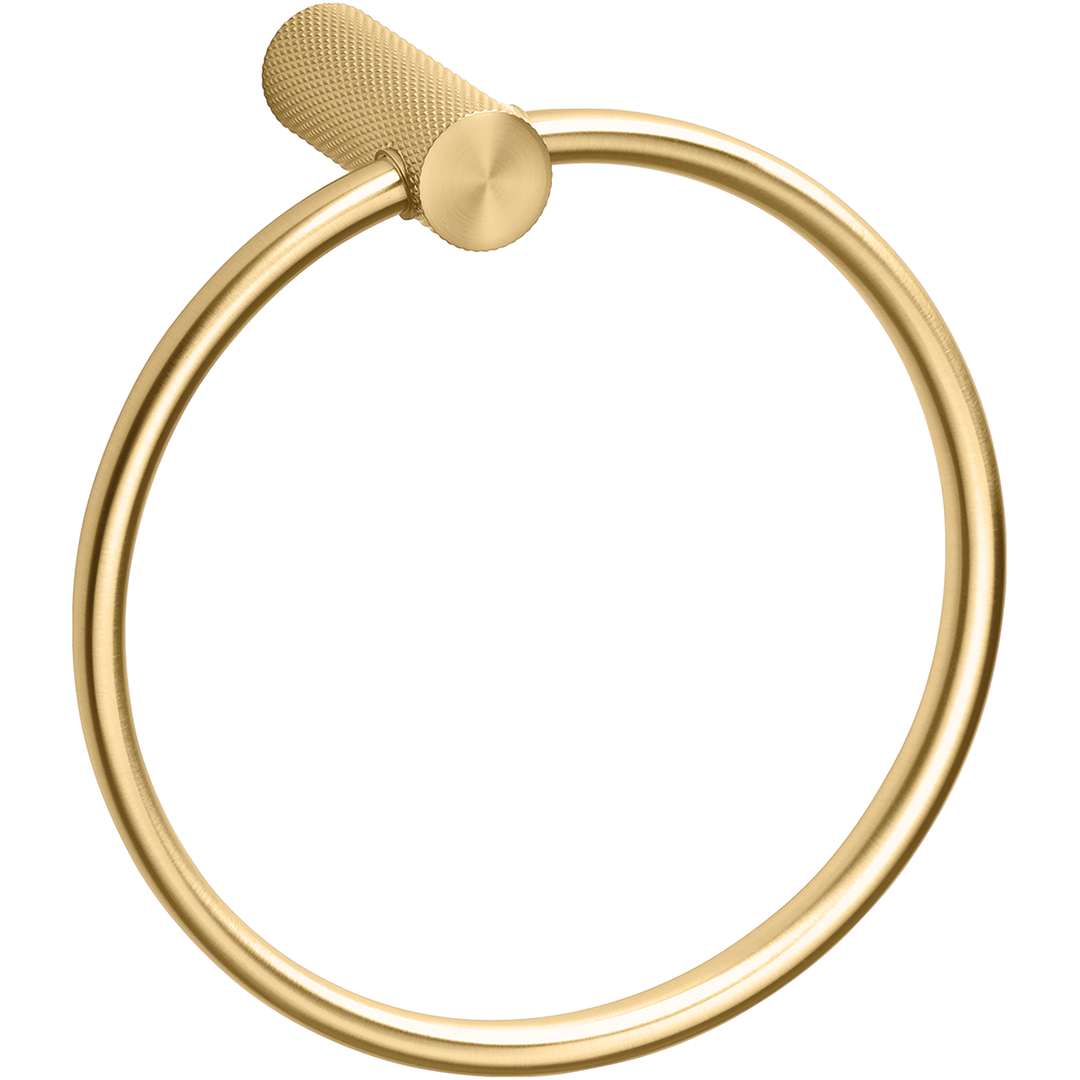 картинка AURIA Полотенцедержатель кольцо, матововое золото-шампань от магазина Сантехстрой