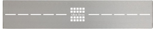 картинка 8.210N6-BA Infinity накладка сифона, для поддона 140х90, серебро браш (287582) от магазина Сантехстрой