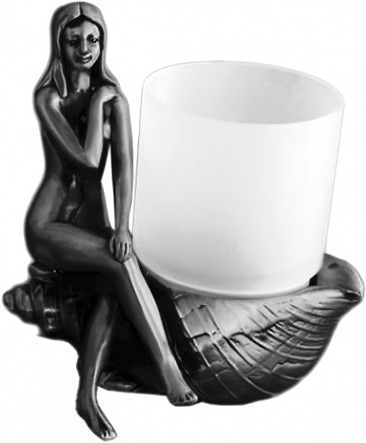 картинка Стакан для зубных щеток Art&Max Juno AM-B-0071D-T Серебро от магазина Сантехстрой