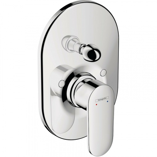 изображение смеситель для ванны hansgrohe 71449000 хром
