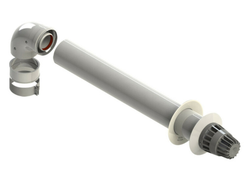 картинка Комплект коаксиального дымохода "А", 100/60, L=1 м (ДЛЯ TFS) от магазина Сантехстрой