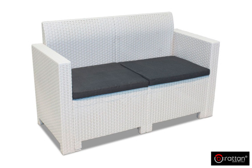 картинка Bica, Италия Комплект мебели NEBRASKA SOFA 2 (2х местный диван), белый от магазина Сантехстрой