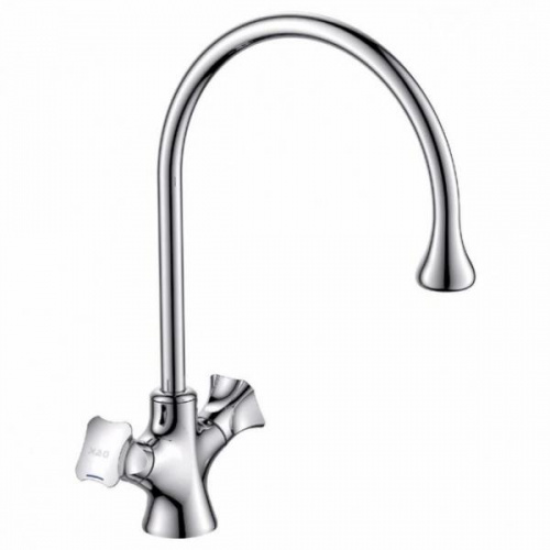 картинка смеситель для кухни d&k da1382401 хром