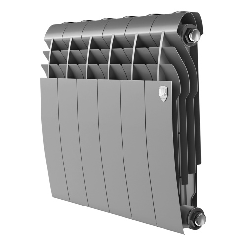 картинка Радиатор Royal Thermo BiLiner 350 /Silver Satin - 6 секц. от магазина Сантехстрой