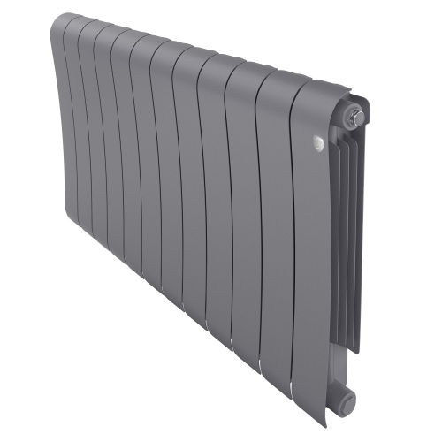 картинка Радиатор биметаллический Royal Thermo Infinity 500 Silver Satin - 12 секц. от магазина Сантехстрой