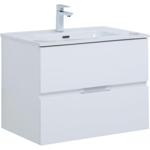 картинка Тумба с раковиной Aquanet Алвита new 70 306154 белый матовый от магазина Сантехстрой
