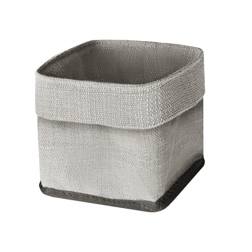 картинка ADJ Мешок для корзины Mini Bottega 1013, 12x12xH13 см., цвет: Grigio от магазина Сантехстрой