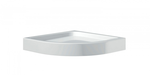 картинка W90T-401-080W Gem душевой поддон 80х80 с сифоном, белый от магазина Сантехстрой