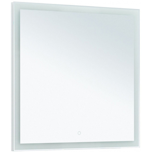картинка Зеркало Aquanet Гласс 80 274016 Белое от магазина Сантехстрой