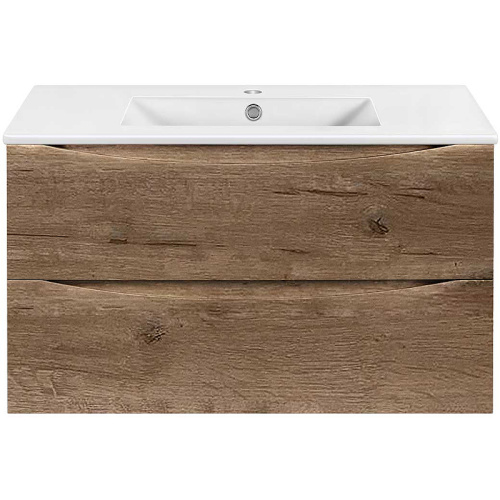 картинка Тумба под раковину Vincea Mia Slim 90 VMC-2MC900S1VO подвесная V.Oak от магазина Сантехстрой