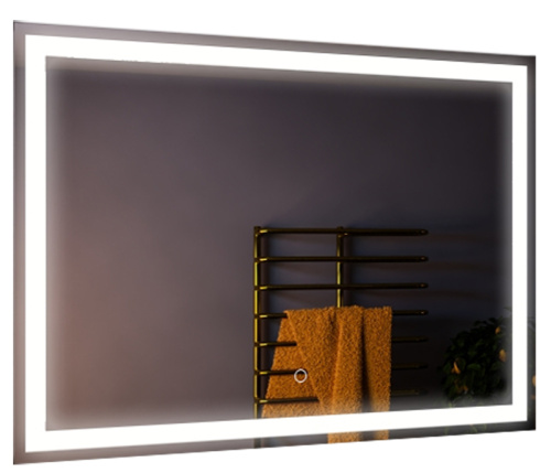 картинка Loranto Стиль Зеркало 1000х800, с сенсором на подложке (CS00058276) от магазина Сантехстрой