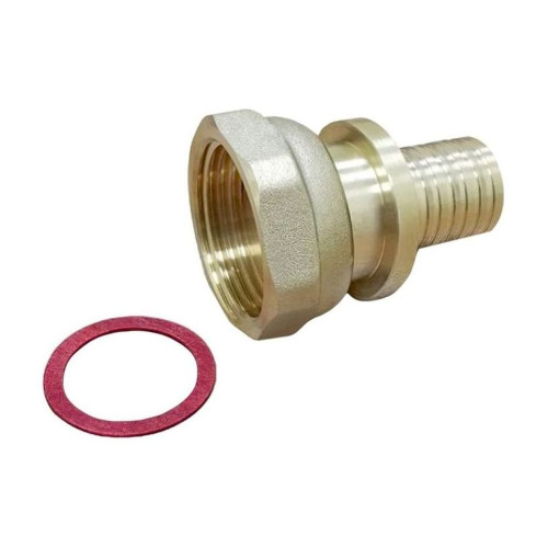 картинка Муфта VARMEGA Slide-fit переходная (переходник) с накидн. гайкой, 20х1/2quot;, латунь, VM51813 от магазина Сантехстрой