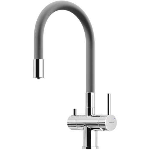 картинка смеситель для кухни с подключением к фильтру sancos lucia sc4004ch
