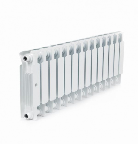 картинка Радиатор Rifar Monolit Ventil 350*14 нижнее/левое (MVL) 50мм (RM35014НЛ50) от магазина Сантехстрой
