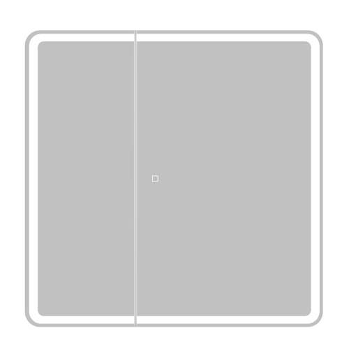 картинка Зеркальный шкаф BelBagno spc-mar-800/800-2a-led-tch от магазина Сантехстрой