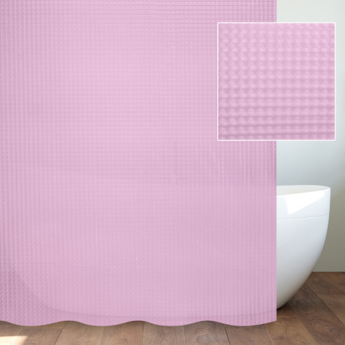 картинка Штора для ванной комнаты Savol S-3DR от магазина Сантехстрой