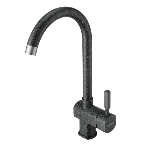 картинка смеситель для кухни aquaton лиам графит (1ax003fcxx210)