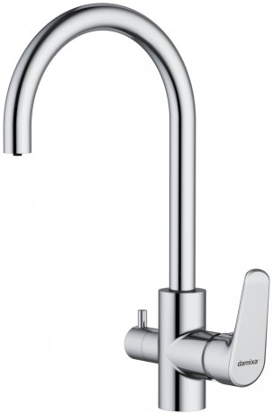 картинка 400730000 Merkur, смеситель для кухни с каналом для питьевой воды, хром от магазина Сантехстрой