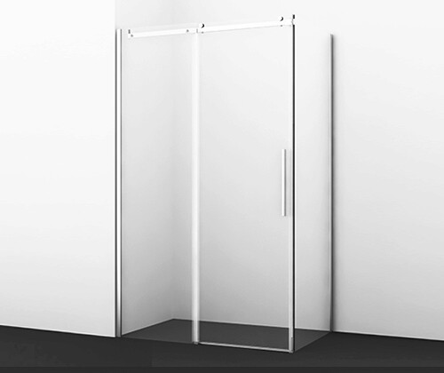 картинка Душевой уголок WasserKRAFT Dinkel 58R06 120x80 профиль Хром стекло прозрачное от магазина Сантехстрой