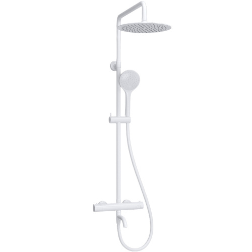 картинка Душевая система WasserKRAFT A188.257.155.WM Thermo с термостатом Белая матовая от магазина Сантехстрой
