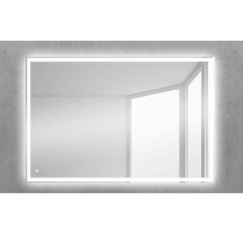 картинка Зеркало BelBagno 100 spc-grt-1000-600-led-tch Хром от магазина Сантехстрой