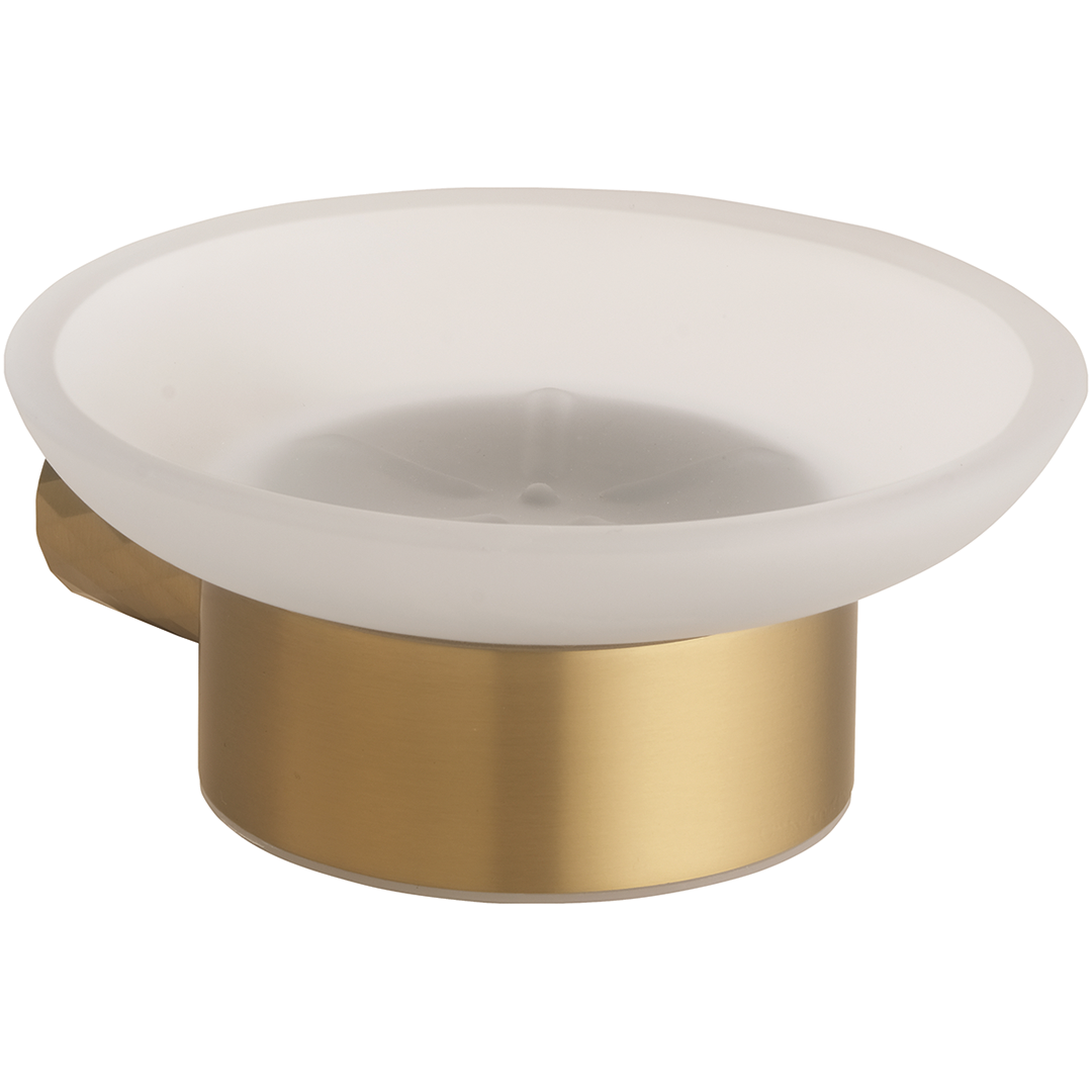 картинка ZYRA Мыльница, матововое золото-шампань от магазина Сантехстрой